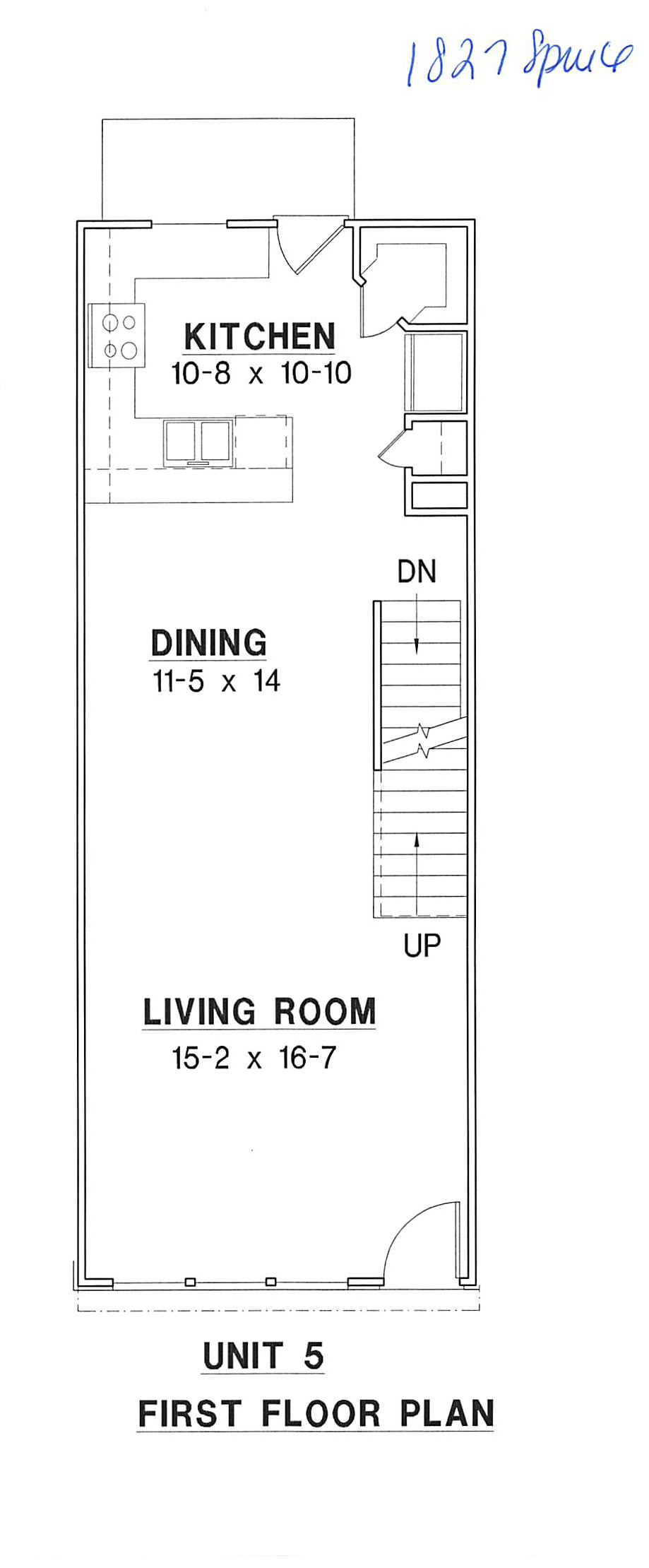 Floor plan for 3 beds, 3 baths, 1618 sqft